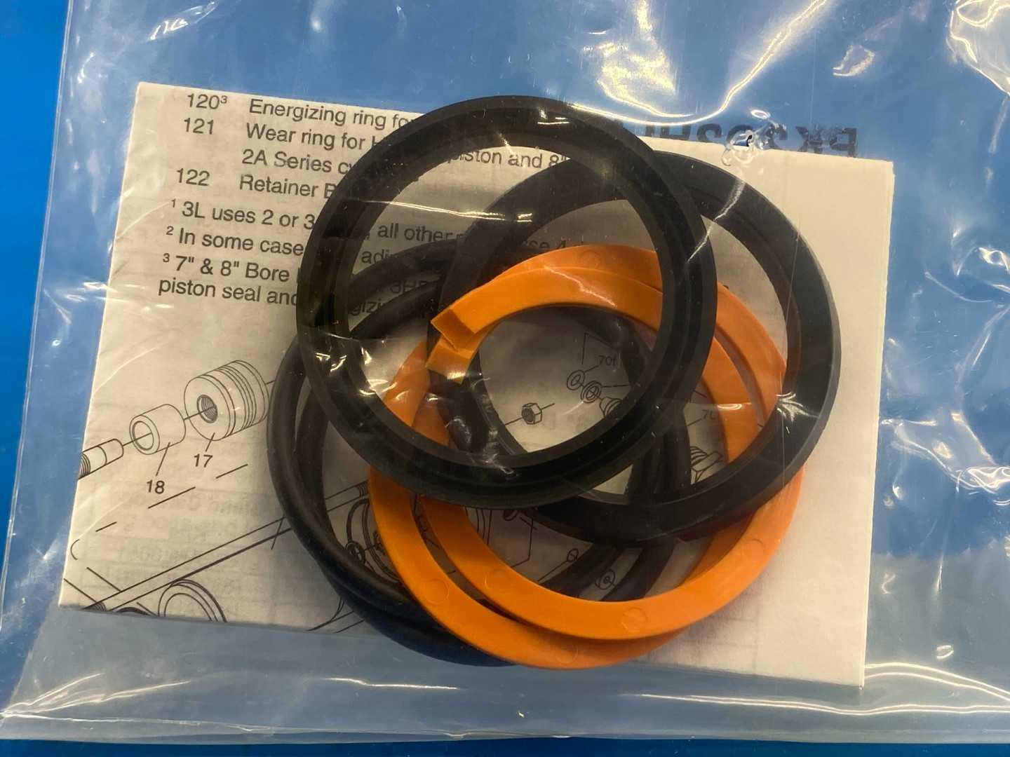 Parker PK202HLL01 OEM 2" Buna-N(Nitrite) 2HL, 3LL, VHL Series Piston Seal Kit
