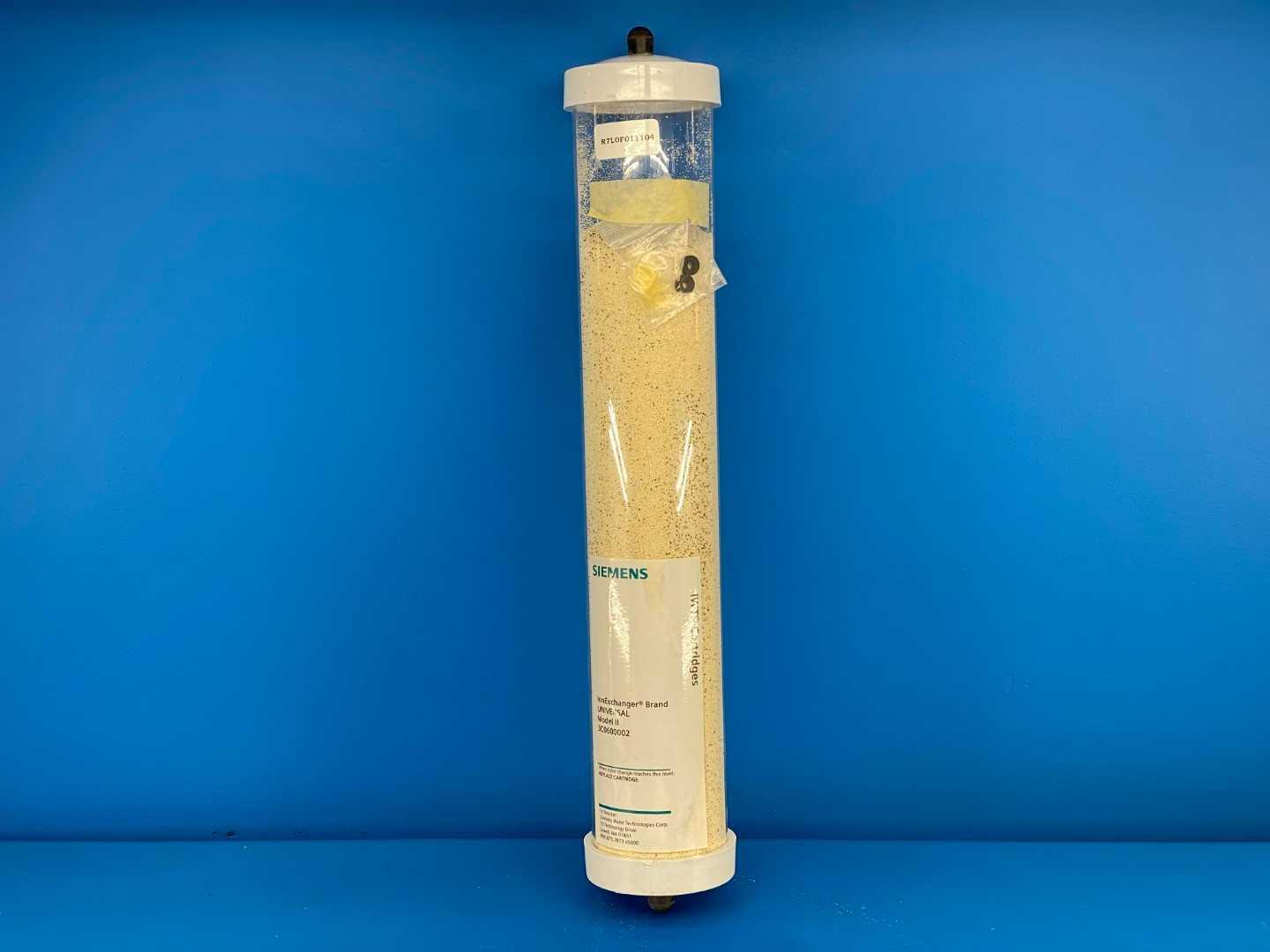 Siemens 3C0600002, Universal II, Ion Exchanger DI Cartridge