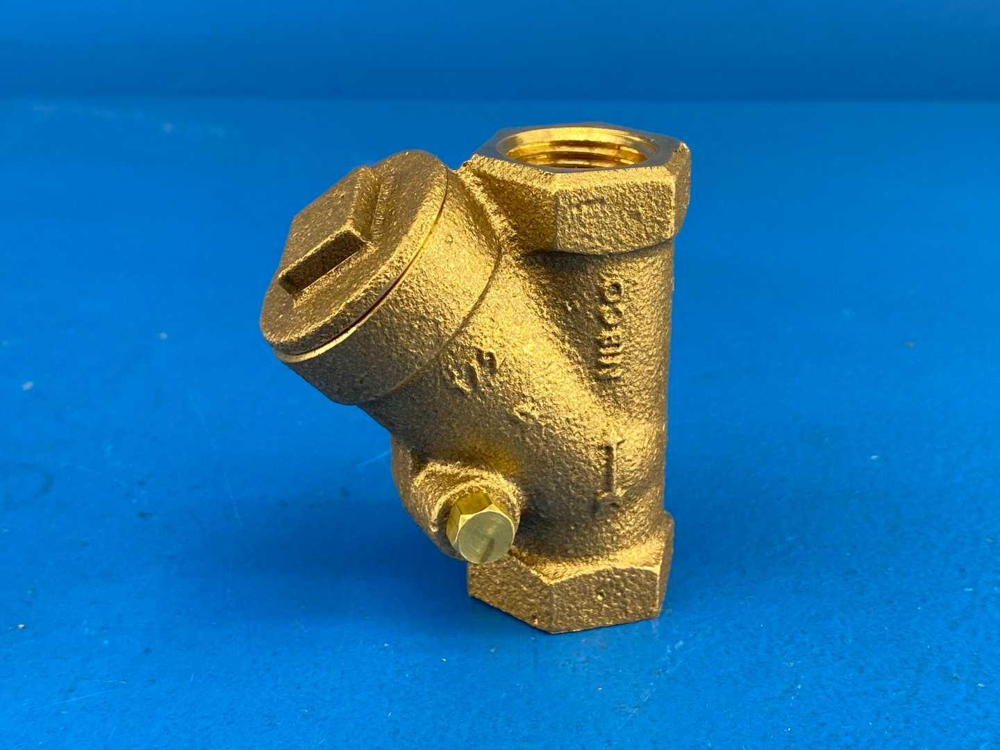 Nibco 1/2" Bronze Y-Strainer Valve 300 SWP 600 CWP, 600WOG