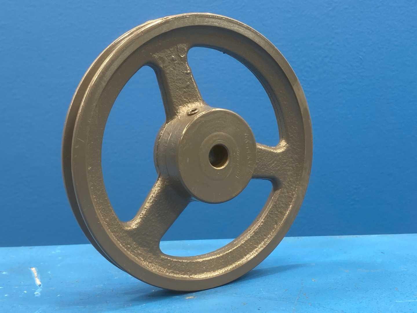 Browning AK64X1/2 1 Groove V-Belt Pulley 1/2" Bore 6.25" O. D, A Belt Section