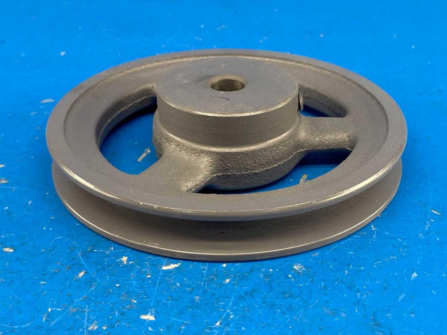 Browning AK54X1/2 1 Groove V-Belt Pulley 1" Bore 5.25" O.D A BeltSection