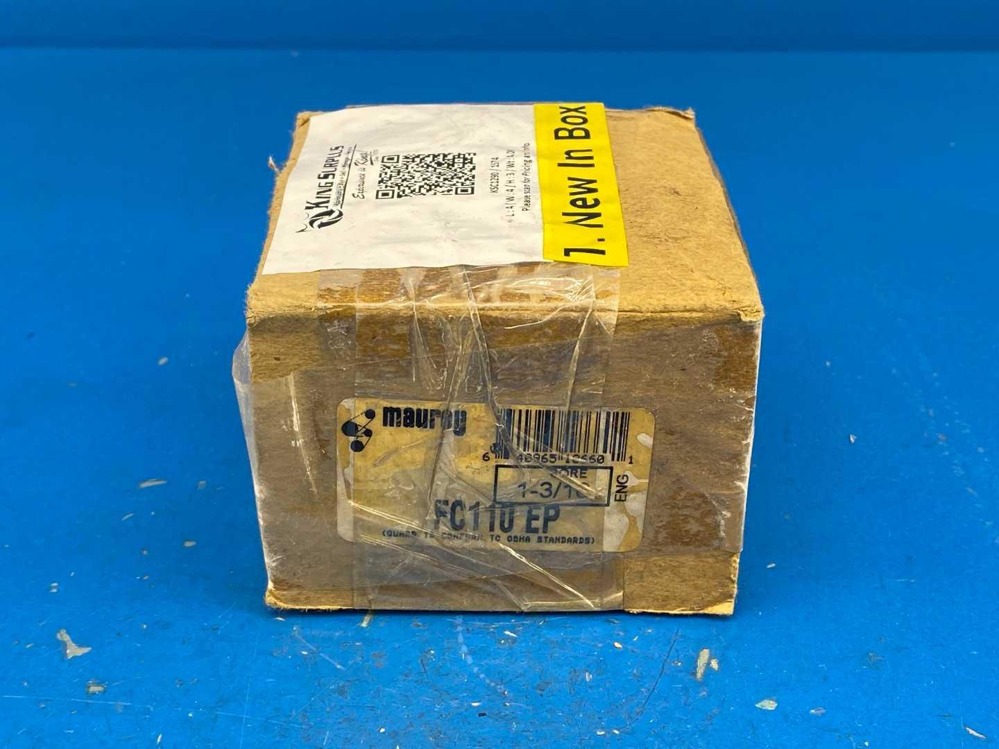 Maurey FC110 EP Flexible Jaw Coupling Half, 1-3/16" Bore