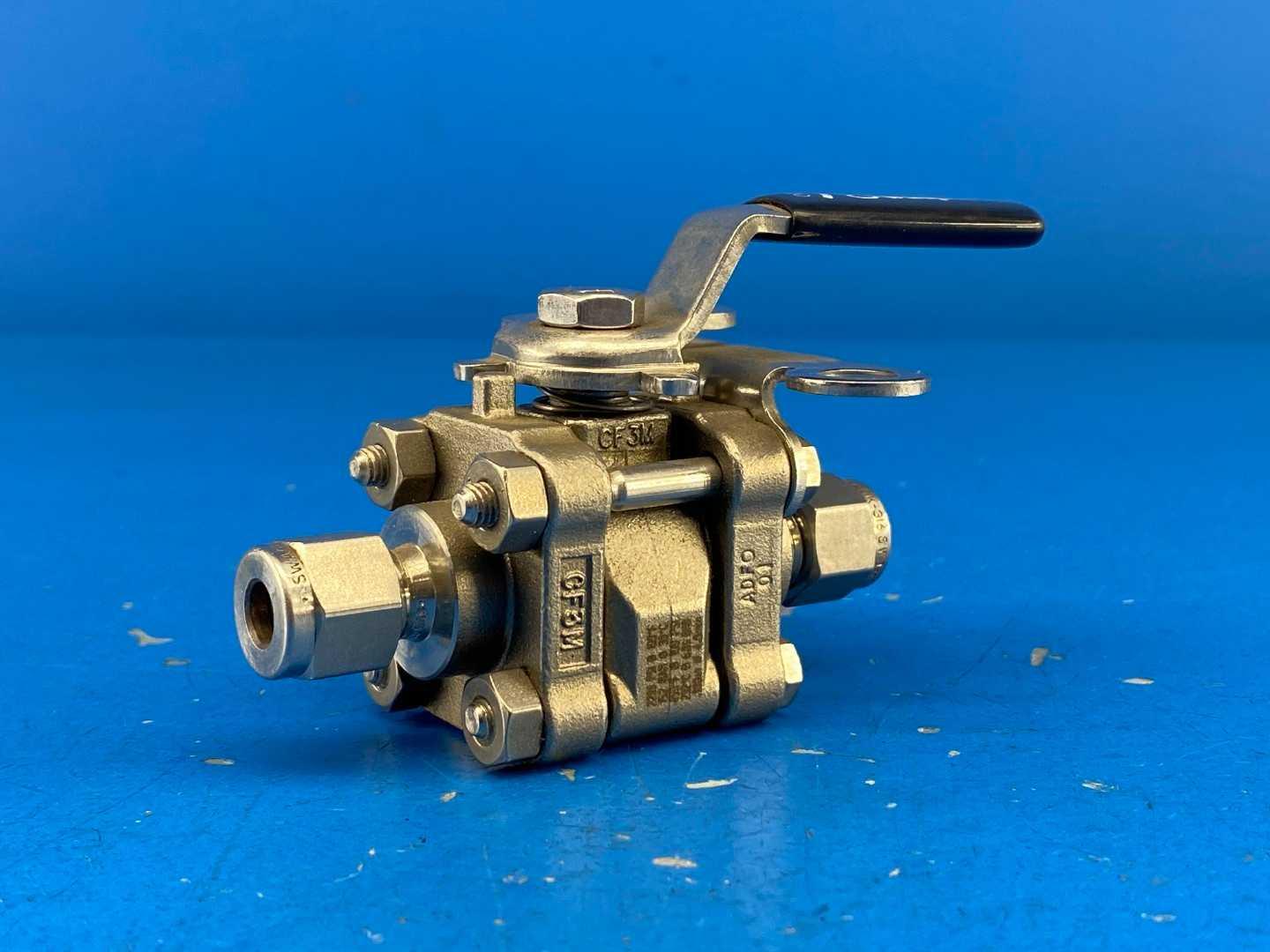Swagelok SS-62TS4-JL 1/4" Stainless Steel Ball Valve