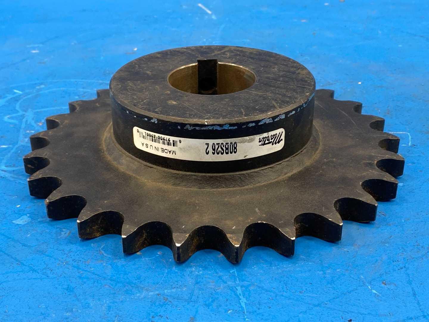 Martin Sprocket & Gear 80BS26 2 Steel Stock Bored-To-Size No. 80 1" Pitch 26 Teeth 8.840" Diameter