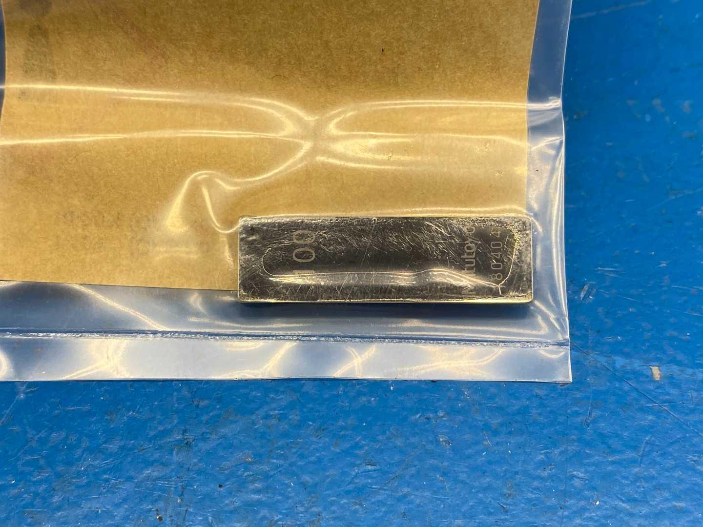 Mitutoyo 611191-541 18B Individual Gauge Block .1"