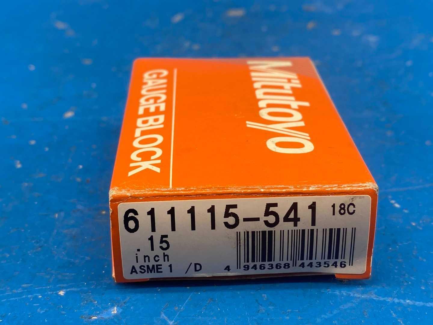 Mitutoyo 611115-541 18C Individual Gauge Block .150"