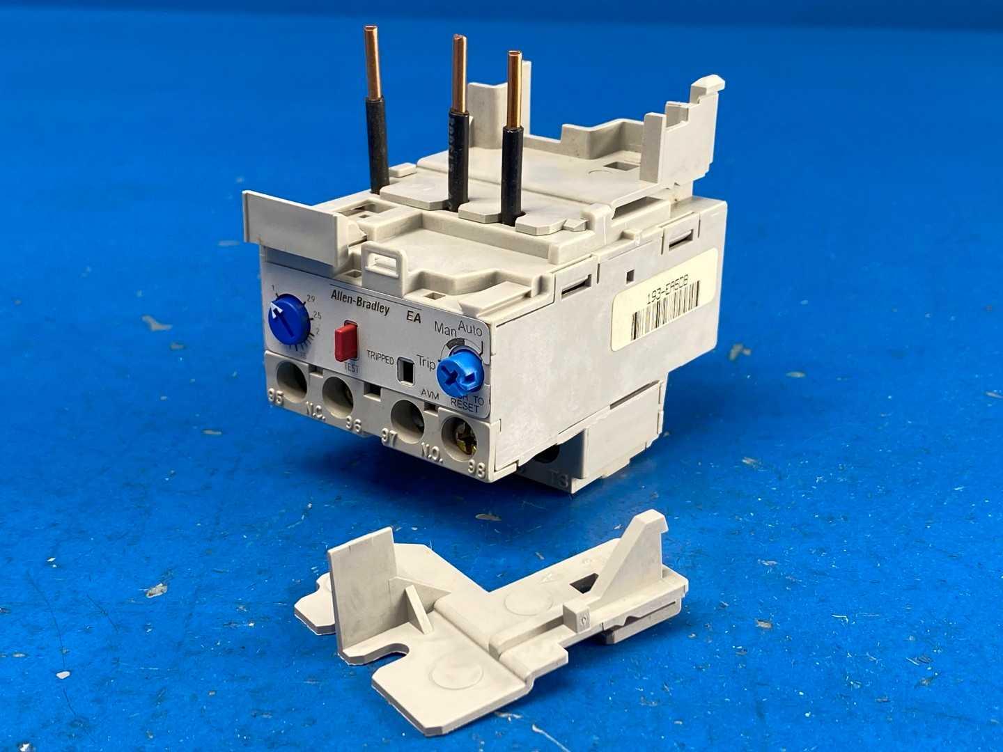 Allen-Bradley 193-EA5DB E1 Plus Motor Overload Solid State Relay 1.0-2.9A 600V