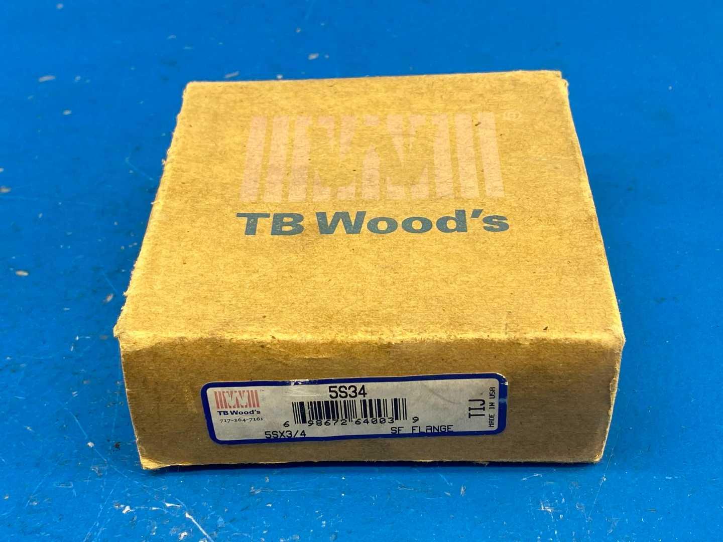 TB Wood's 5S34, 5SX3/4 Sure-Flex Coupling Flange, Type S, 3/4" Bore