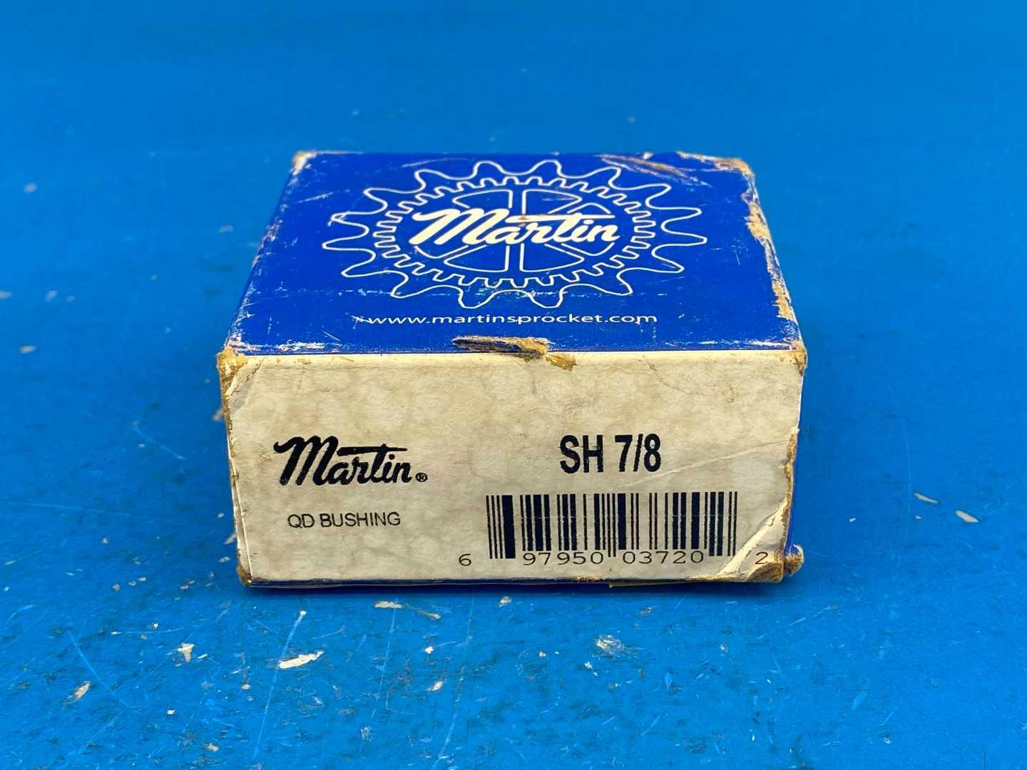 Martin Sprocket & Gear SH 7/8 Quick Disconnect Bushing Type " Bore, 2.6875" Flg OD, 1.2500" LTB, Cast Iron