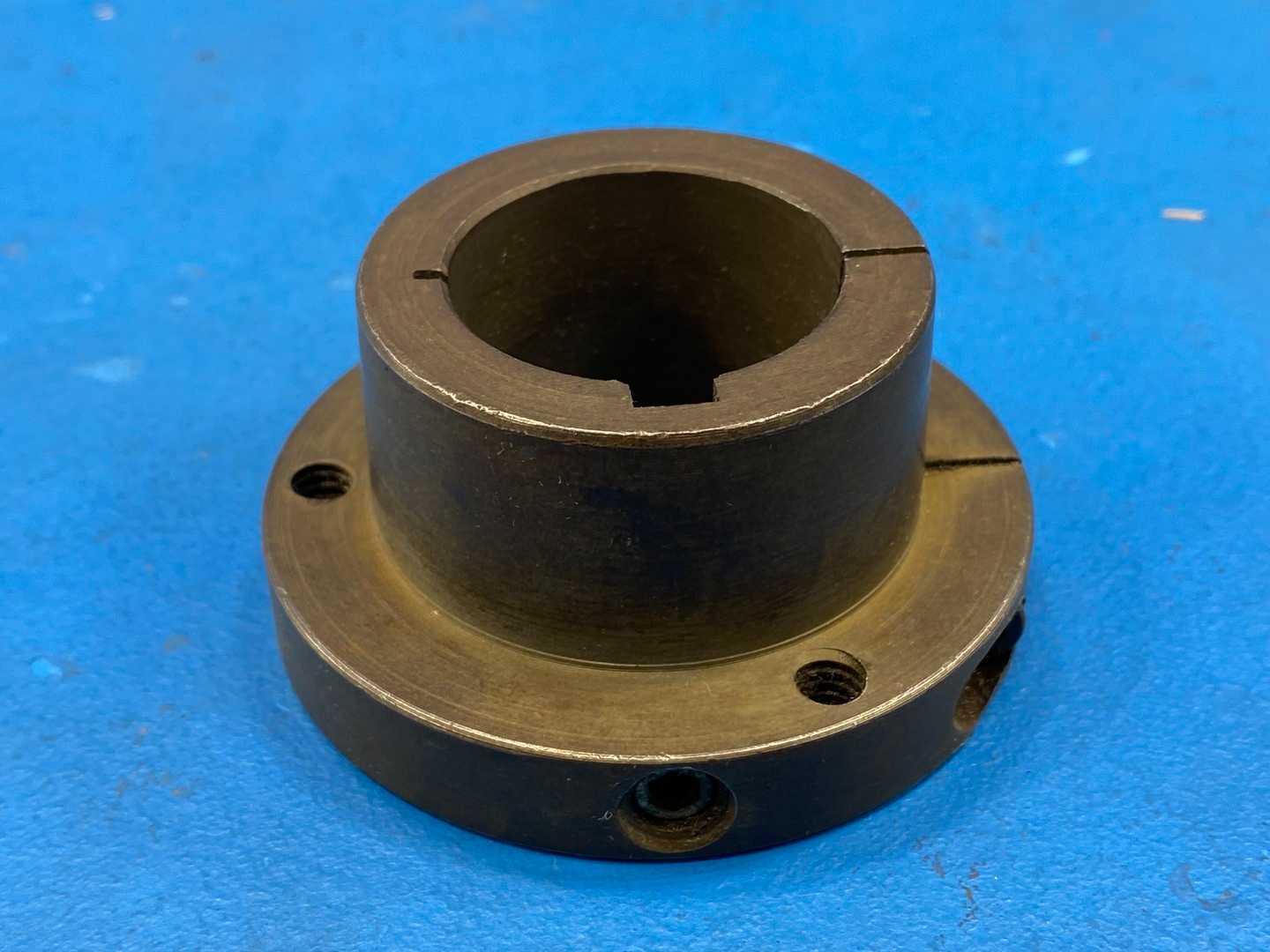 Martin Sprocket & Gear SH 1 1/4 Quick Disconnect Bushing - SH Bushing, 1" Bore, 2.6875 in Flg OD, 1.25" LTB, Cast Iron Material