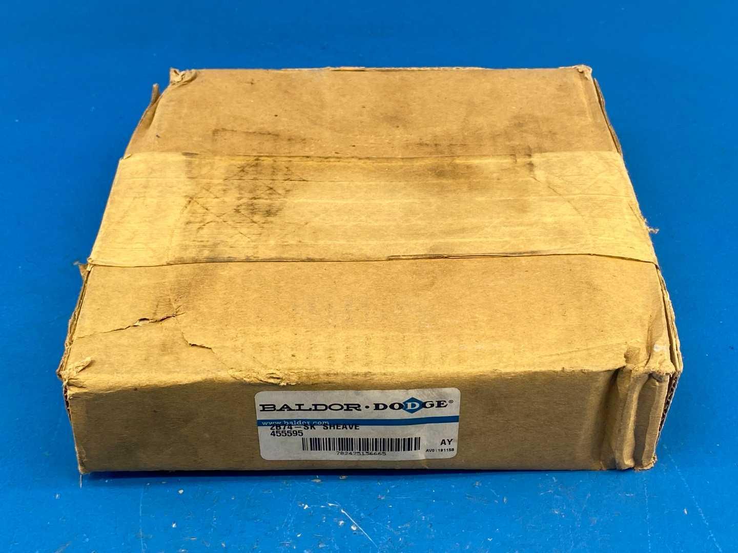 Dodge 2B74-SK (455595) V-Belt Pulley A,B Belt section. 2 Groove Bushing Required Bore Size, 7.75" OD