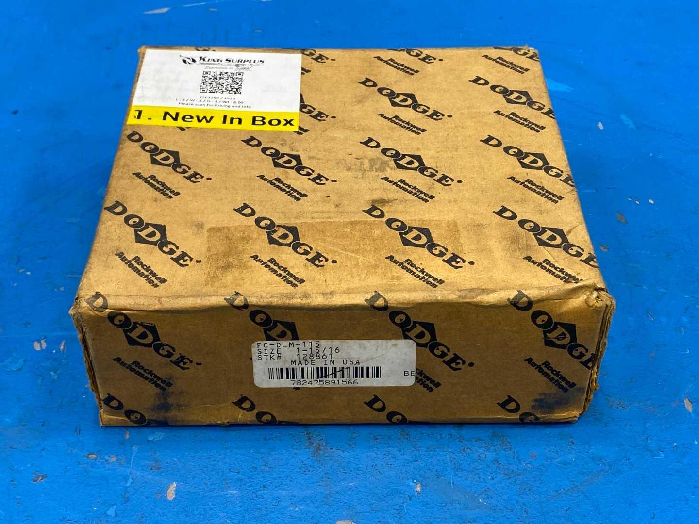 Dodge FC-DLM-115 Stock# 128861 Flange Block Ball Bearing 1-15/16" Bore