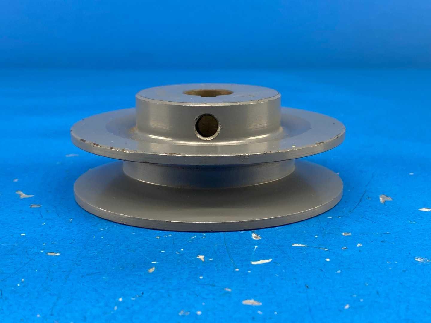 MasterDrive BK34 5/8 Light Duty Cast Iron V-Belt Sheave, Single Groove, 3.55" OD, 5/8"
