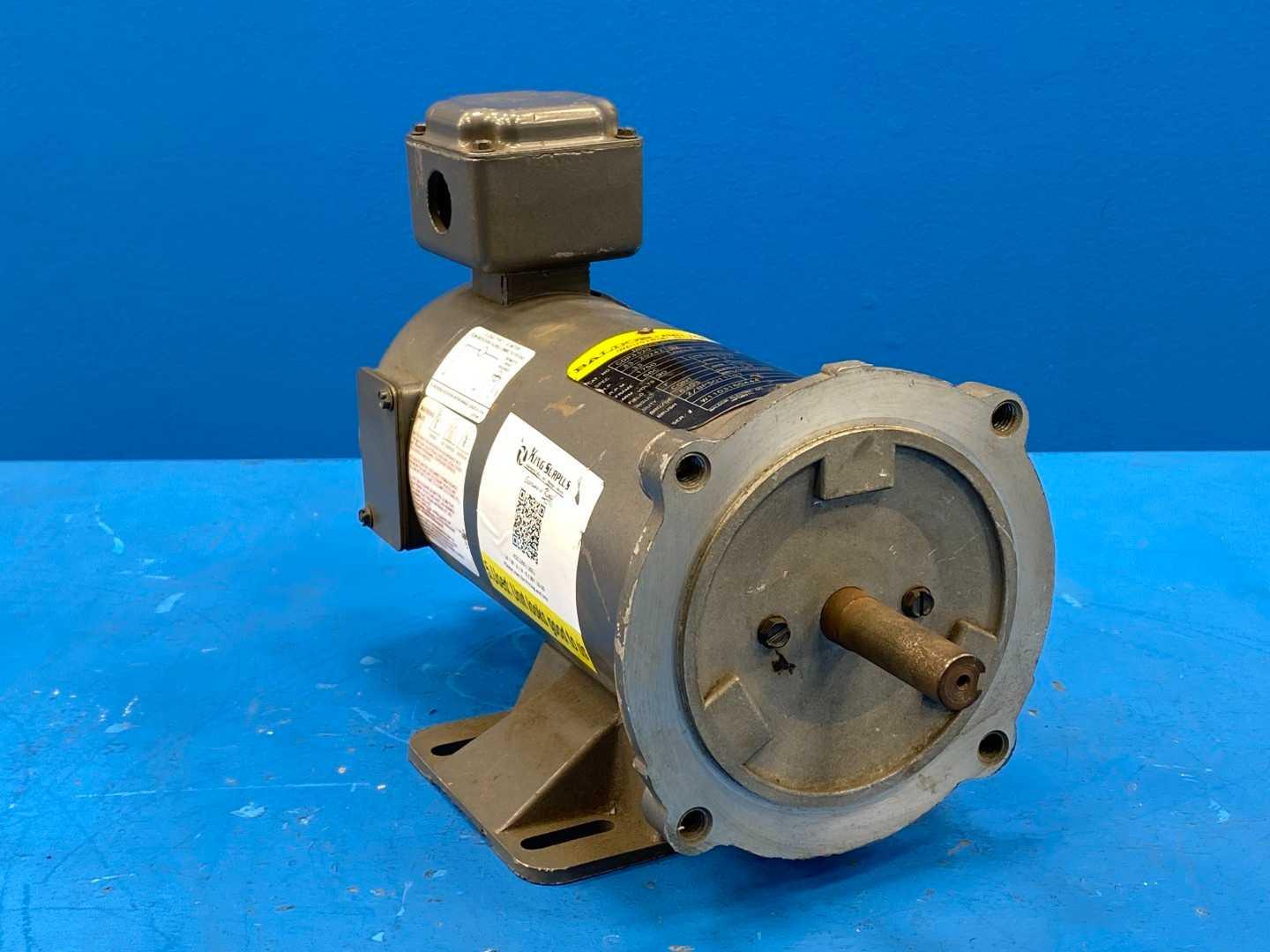 Baldor Reliance CDP3320 DC Motor, 33-2024Z102, 1/3 HP, 1750 RPM, 90VDC, 56C Frame, TENV