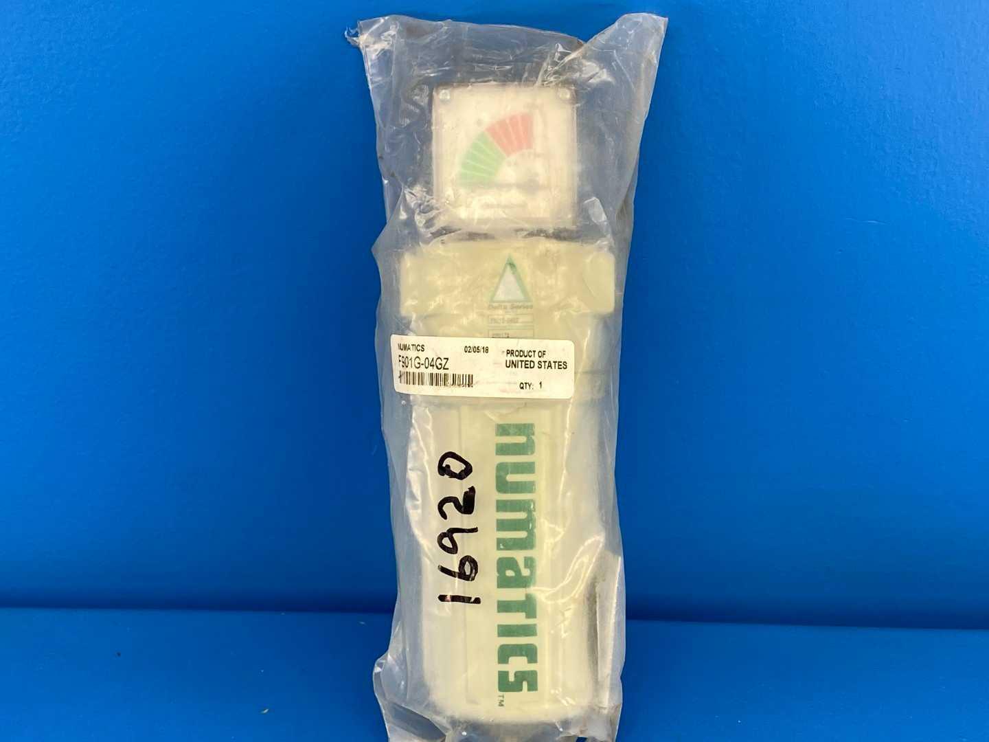 Numatics F901G-04GZ Delta Series Premium Filter w/ 3micron Particulate Element 200 PSI