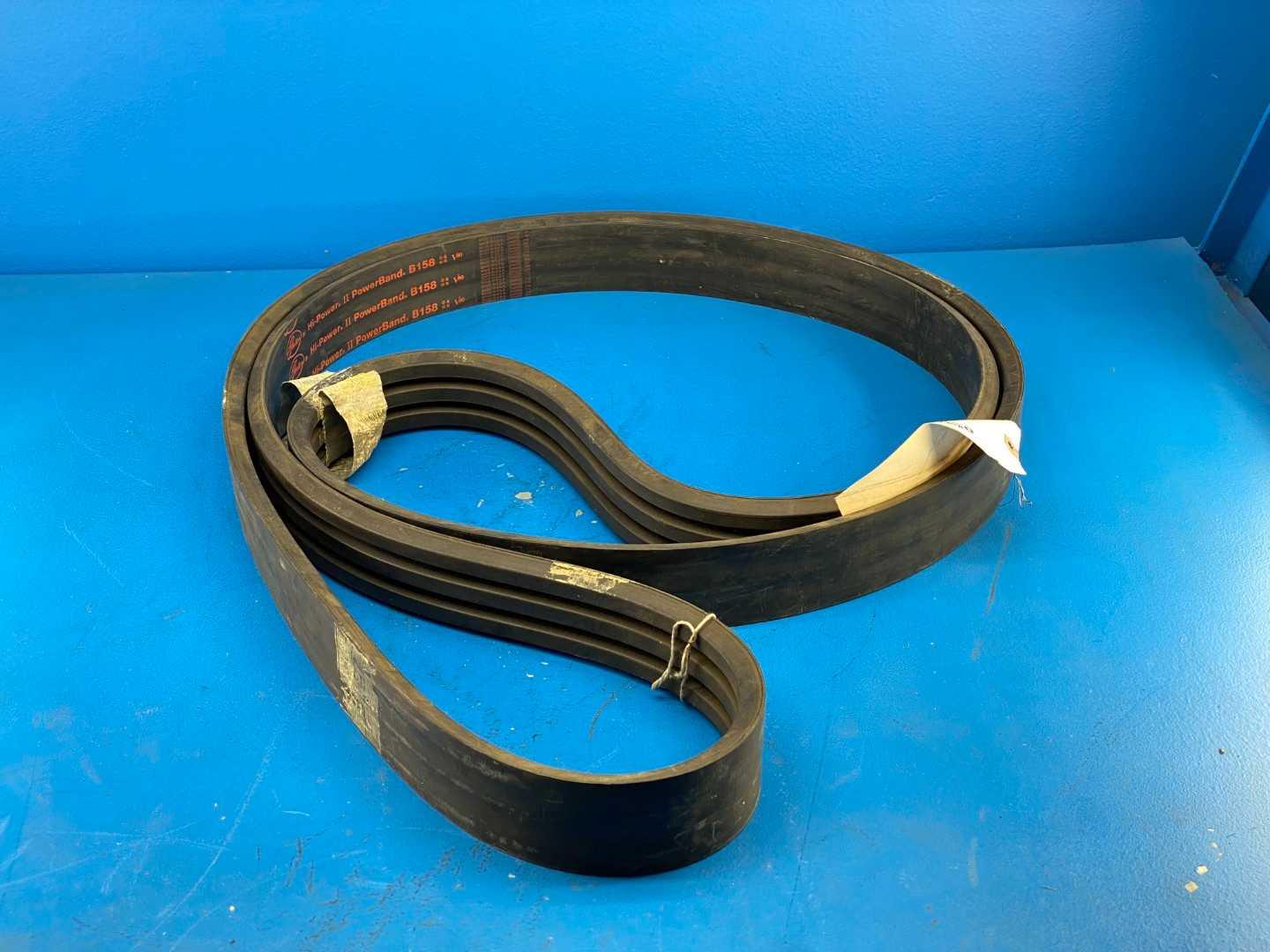 Gates B-158 Hi Power II Powerband V-Belt 3 Rib 2 Groove