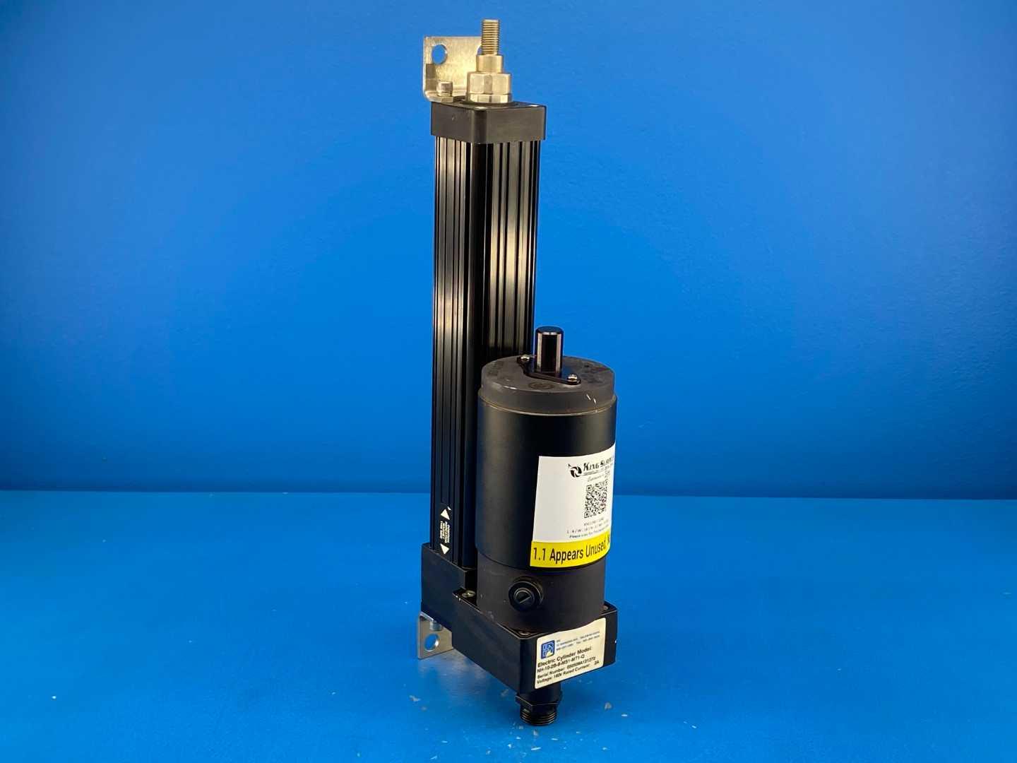 Industrial Devices Corporation NH-10-2B-MS1-MT1-Q IDC Electric Cylinder NH-10-2B-8-MS1-MT1-Q N series Electrical Cylinder 8" Stroke 160V 2A