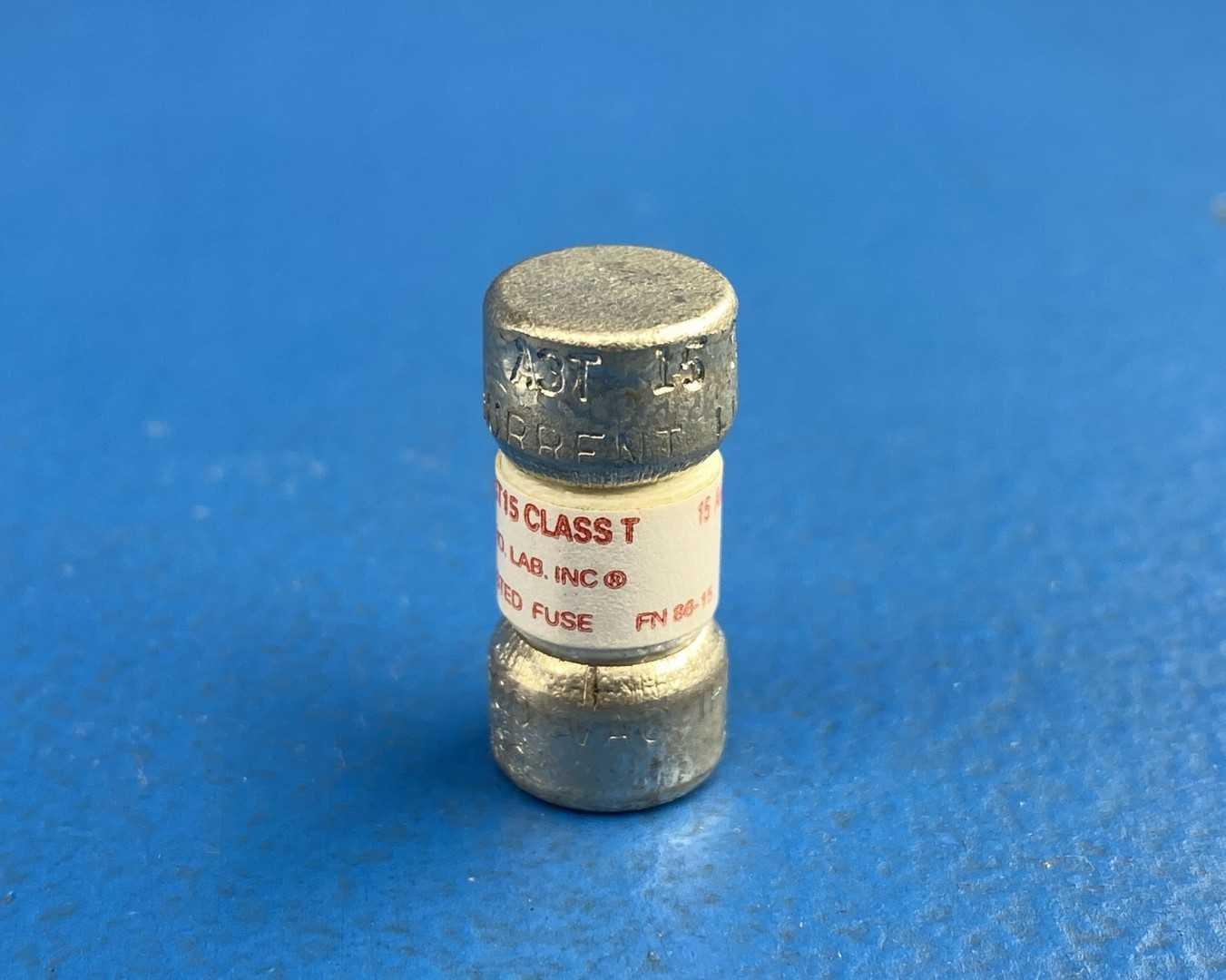 15 Amp Class T Fast-Acting Fuse 300V Mersen A3T-15