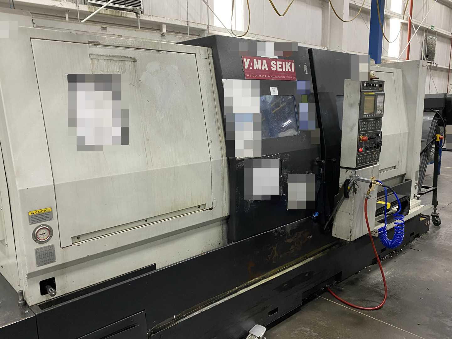 CNC Lathe 18" Chuck Horizontal Turning Center Yama Seiki GS-4000L Fanuc 0i-TD, 24" Swing, 2010, 12-Station Turret