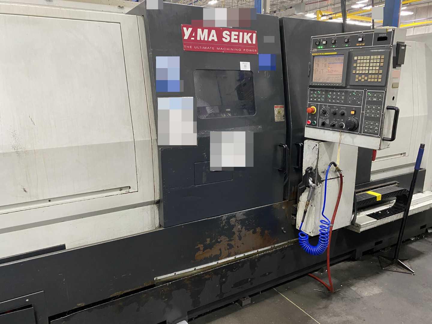 Yama Seiki GS-4000LM CNC Horizontal Turning Center Fanuc 0i-TD, 20,635 Hours, 2010, 18" Chuck, 30.31" Swing, 24.4" Turn Dia, 59.05" Length, Live Tooling, 12-Station Turret