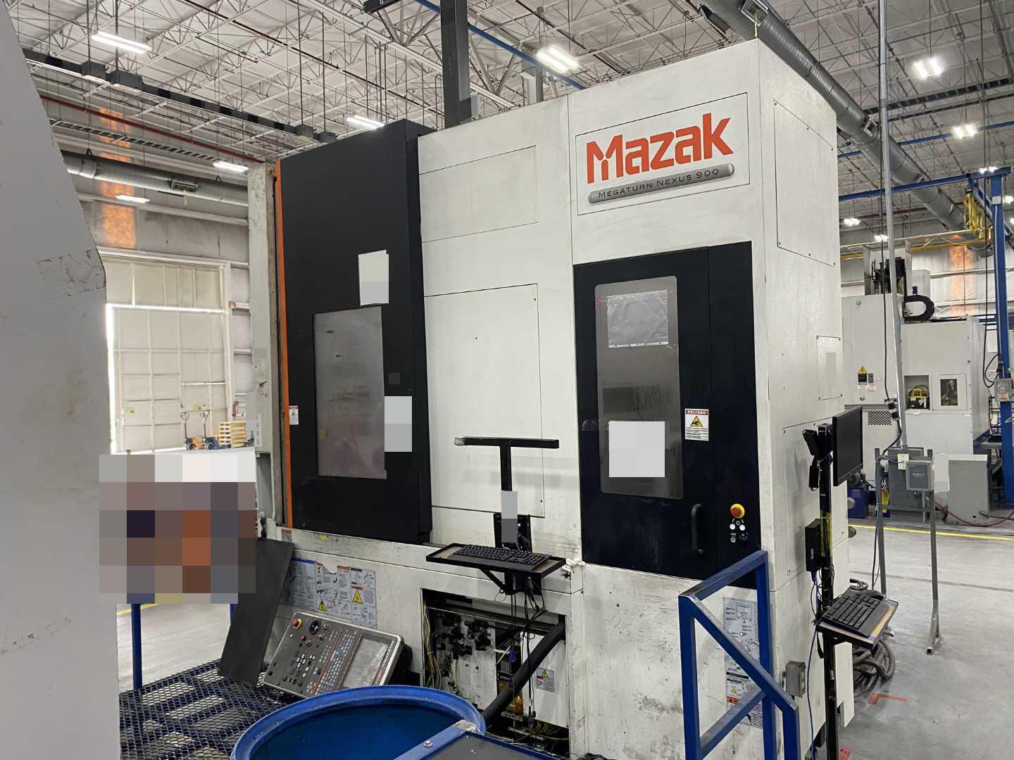 Mazak Megaturn Nexus 900 CNC Vertical Turning Center (VTC) Mazatrol Matrix Nexus 36" Table, 39.37" Swing, 36.22" Turning Diameter, 31.50" Turning Height PARTS UNIT