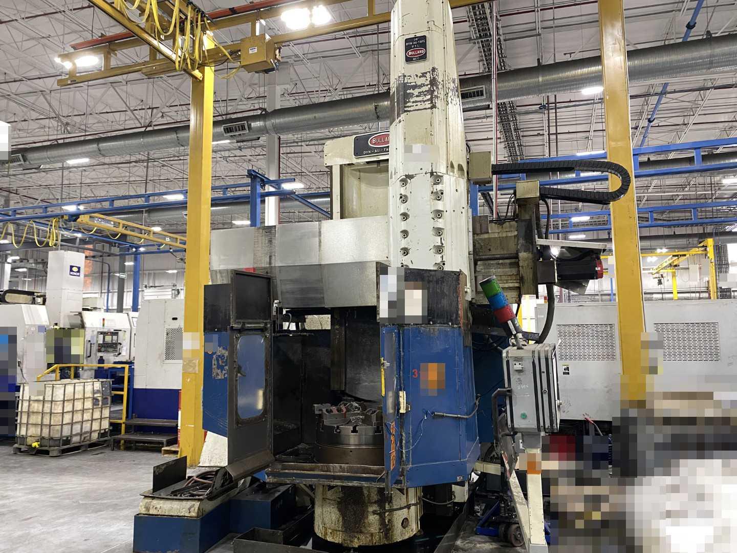 Bullard DYN-AU-TAPE 36" Vertical Turret Lathe VTL NCC, GE Fanuc Series 18i-T Control, 36" Table, 40" Swing, 48" Turn Dia, 50" Turn Height, X/Z Axis PARTS UNIT