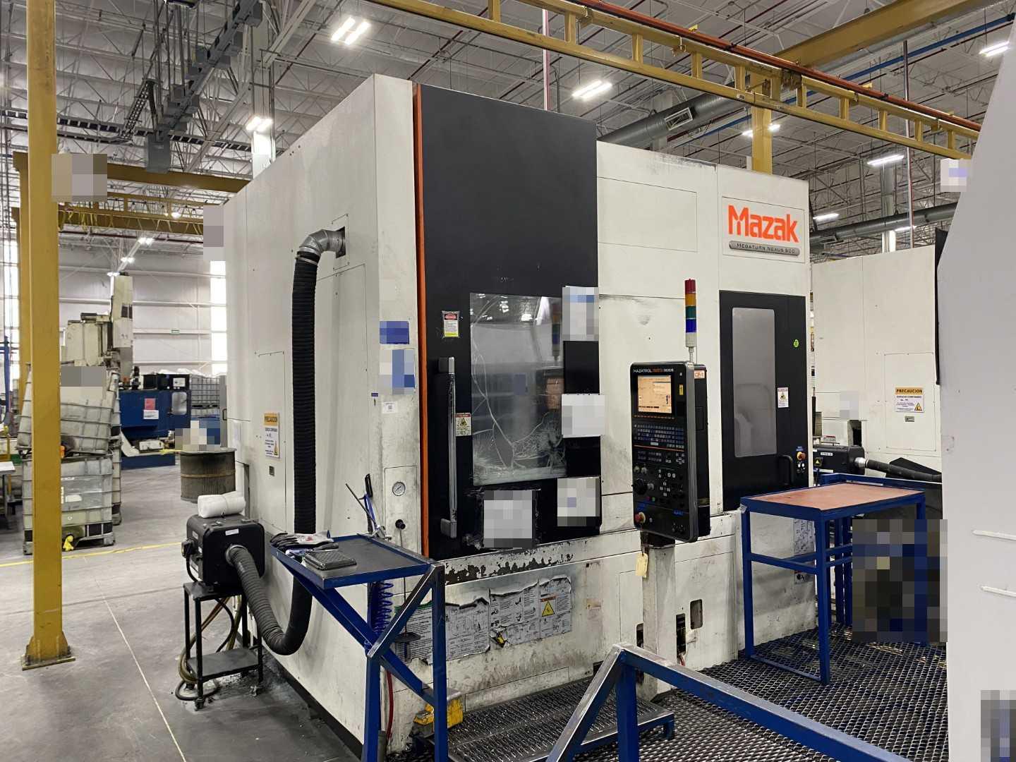 Mazak Megaturn Nexus 900 CNC Vertical Turning Center (VTC) Mazatrol Matrix Nexus 36" Chuck, 39.37" Swing, 36.22" Turn Dia, 31.50" Turn Height, 12-Station Turret