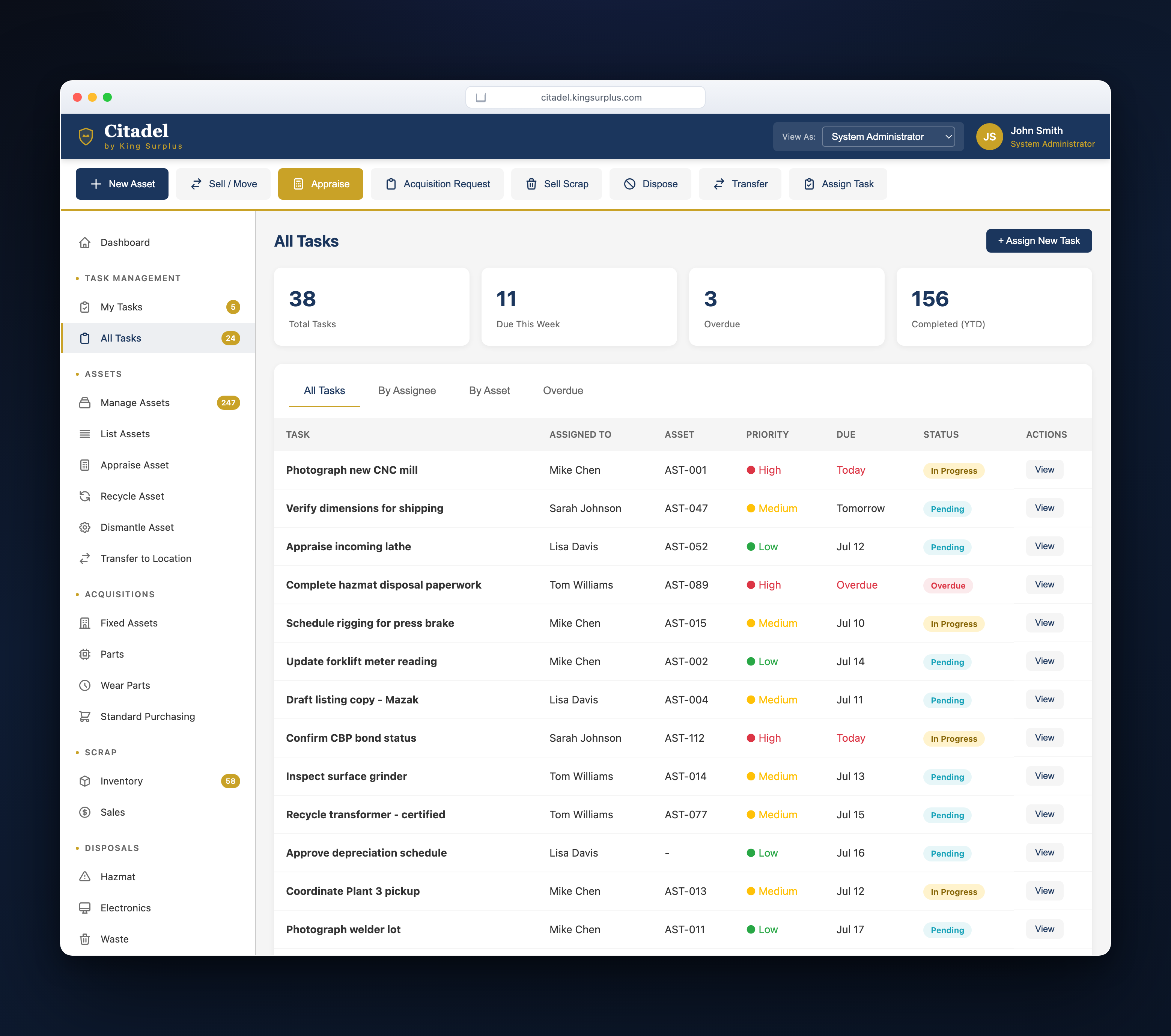 Task Management