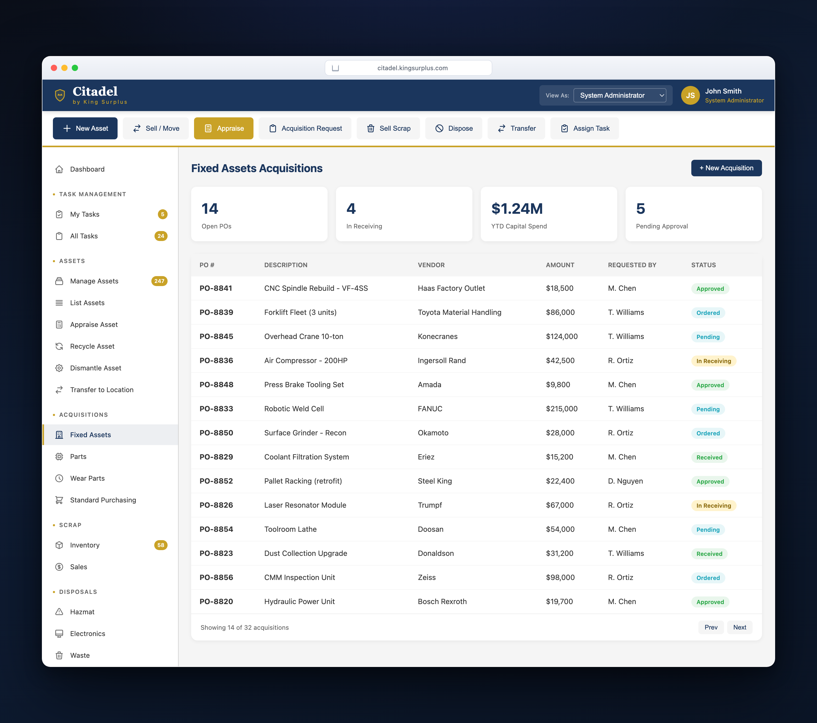 Purchase Requests
