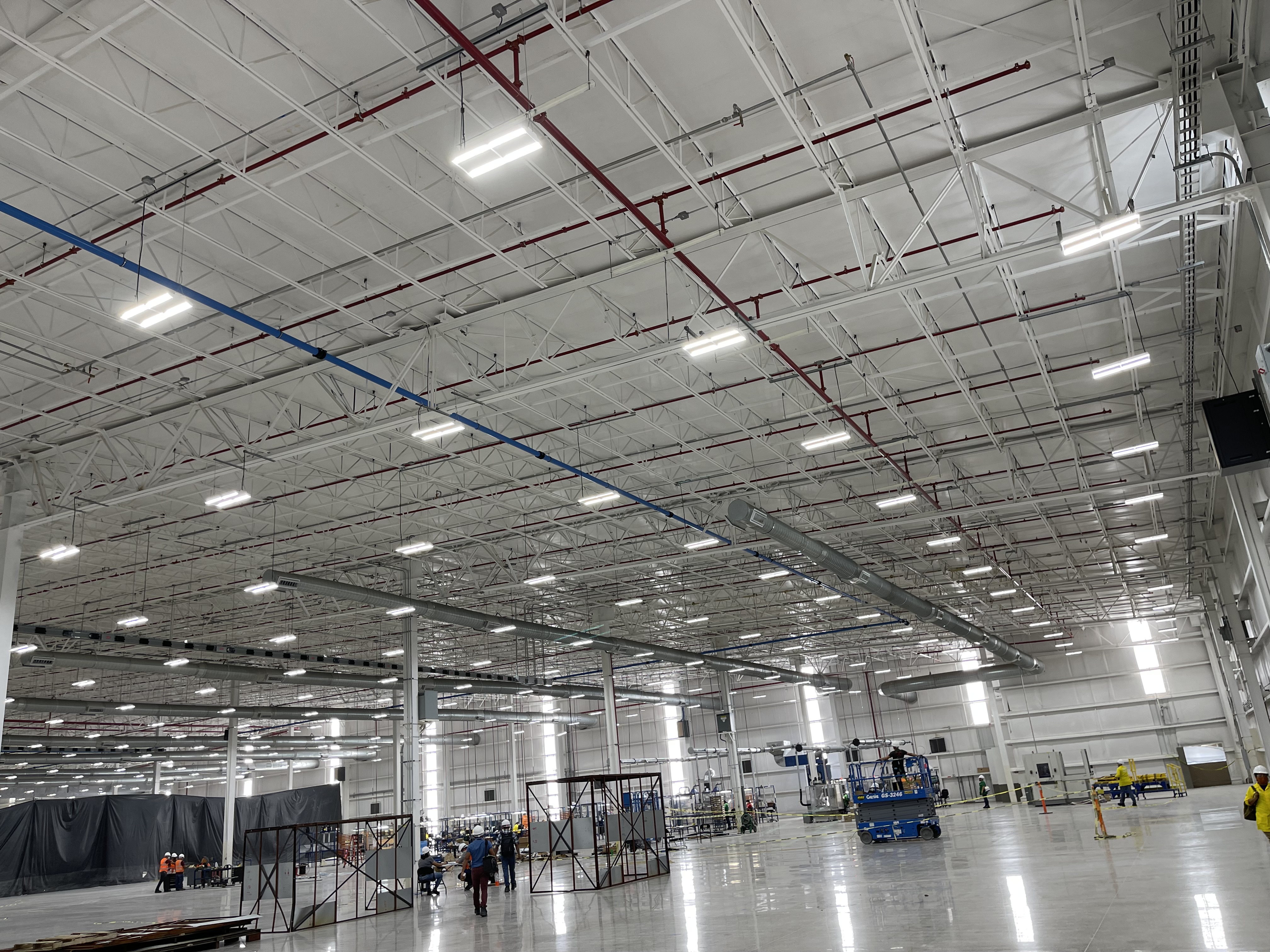 Cleared production facility