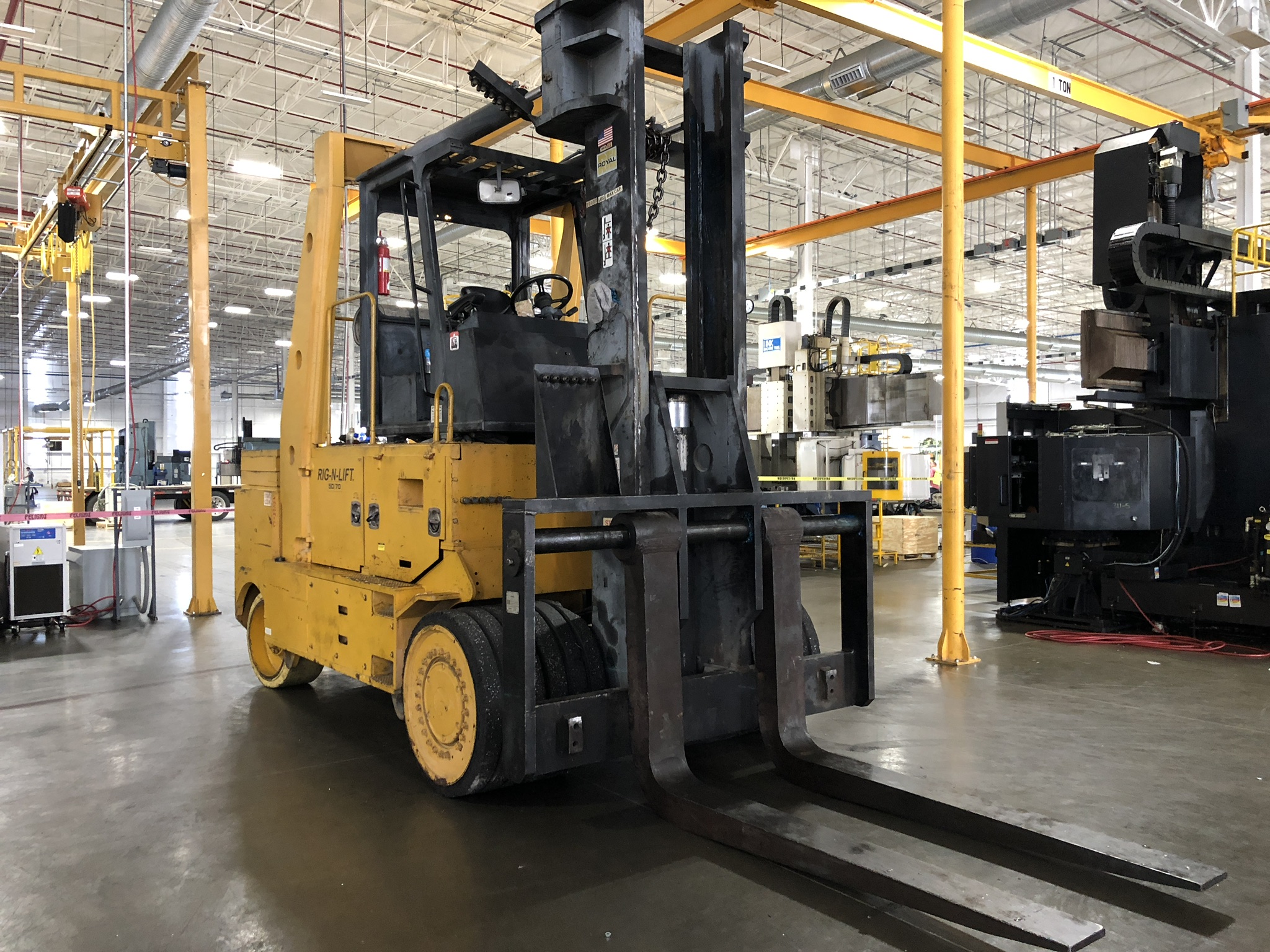 Rig-N-Lift 50/70 in a client plant