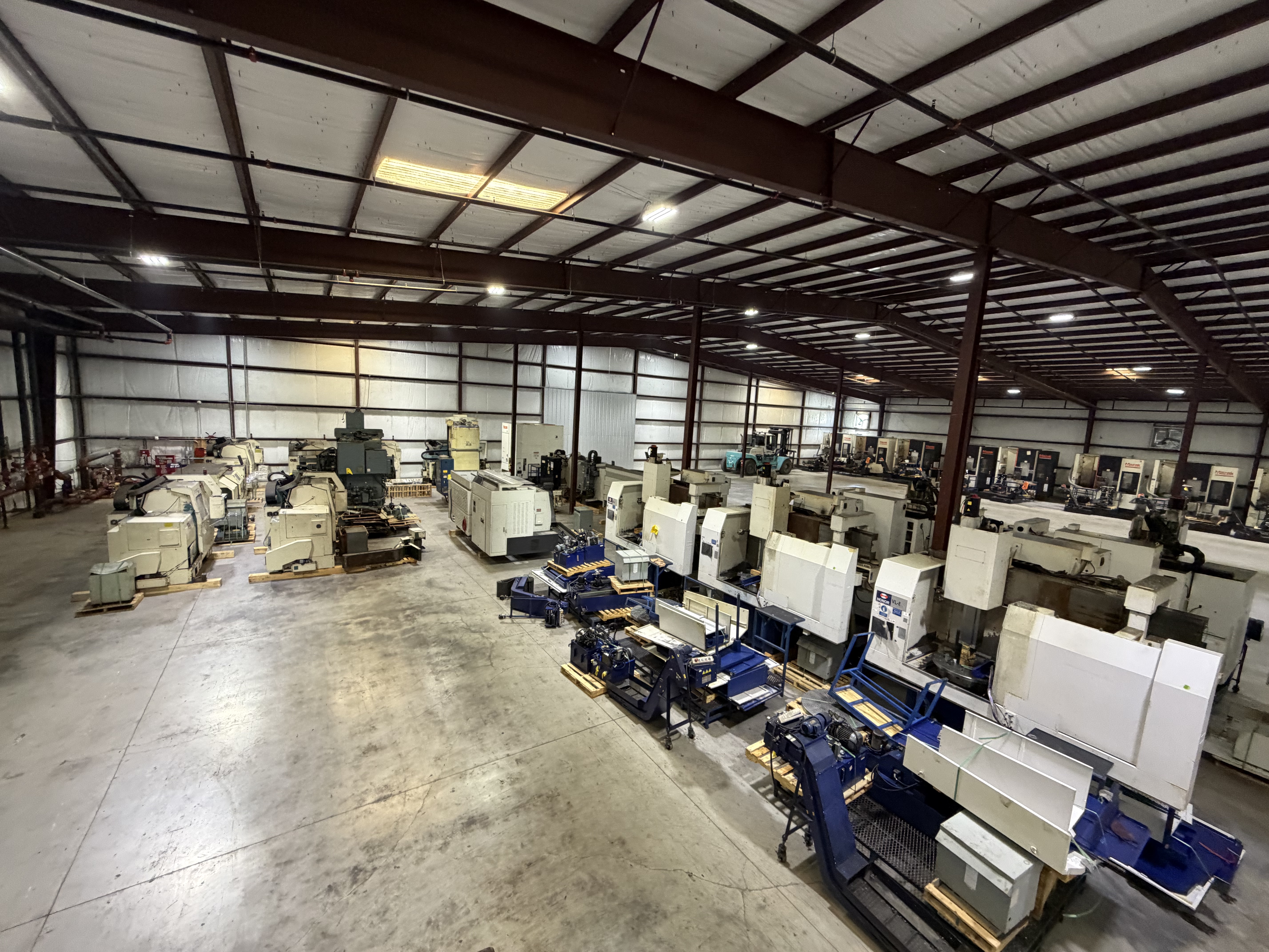Machining inventory under one roof