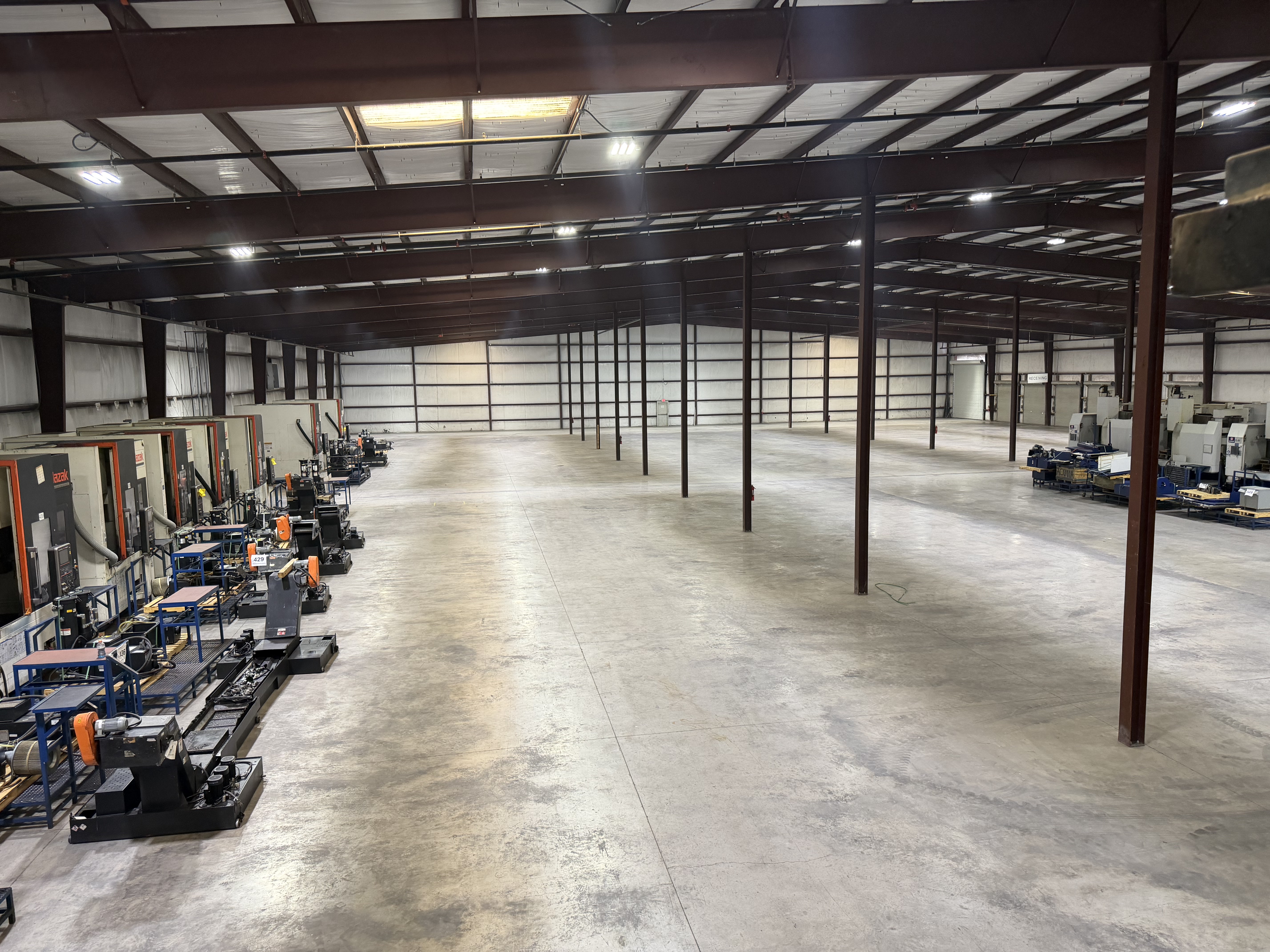 Bonded receiving bay, ready for load-out