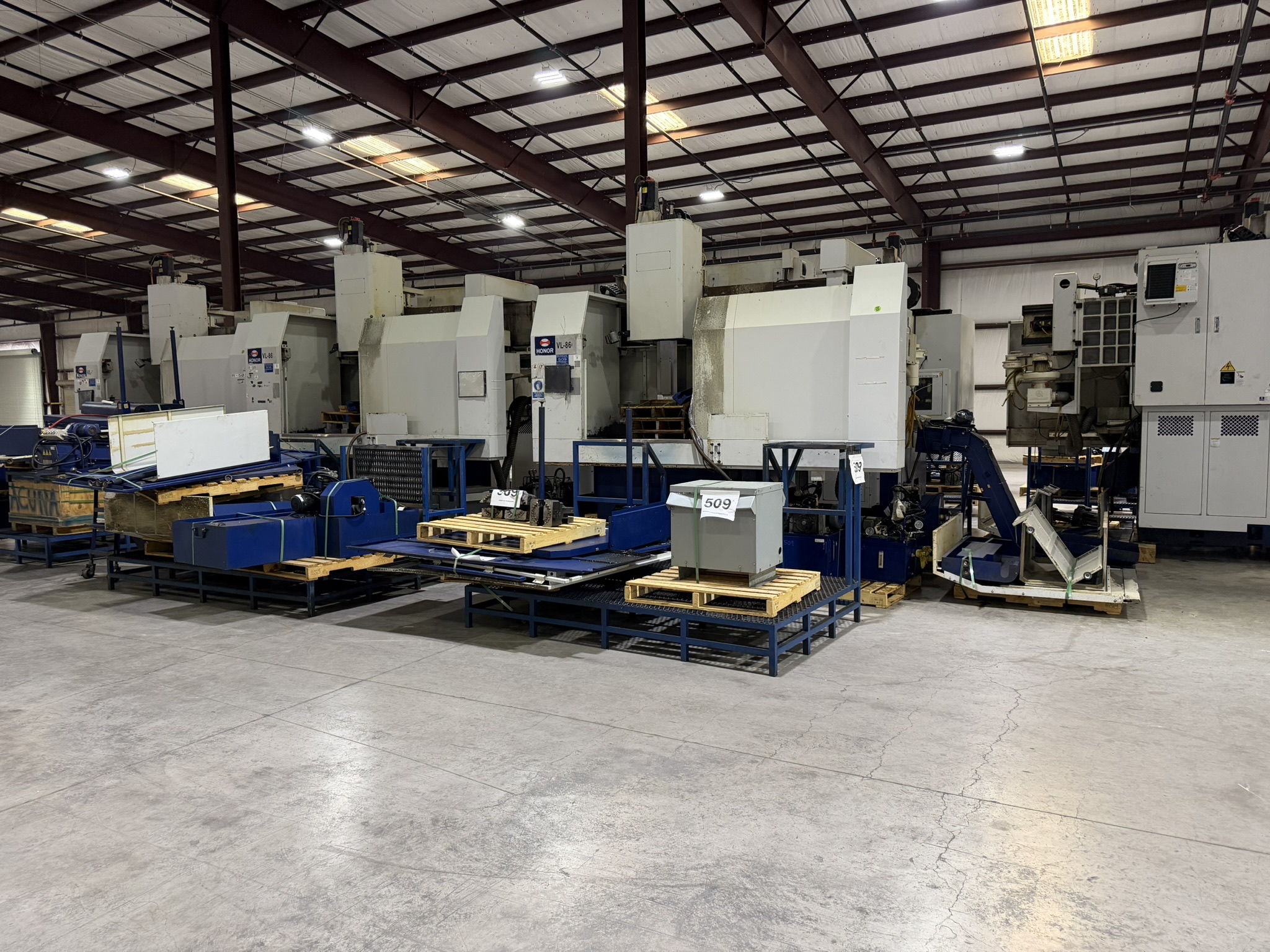 Honor VL-86 verticals, lotted
